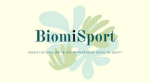 Logo du site BiomiSport avec une légende disant "Applications du biomimétsime au sport"